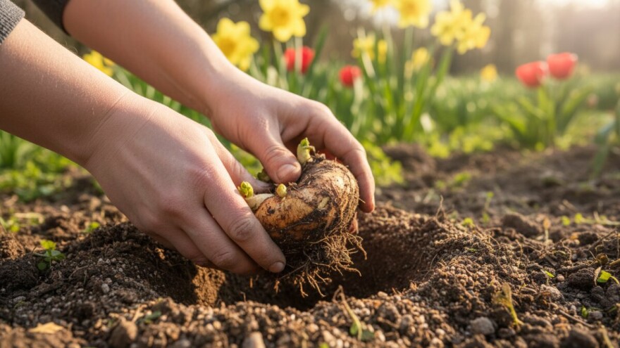 Sadnja gomolja i lukovica