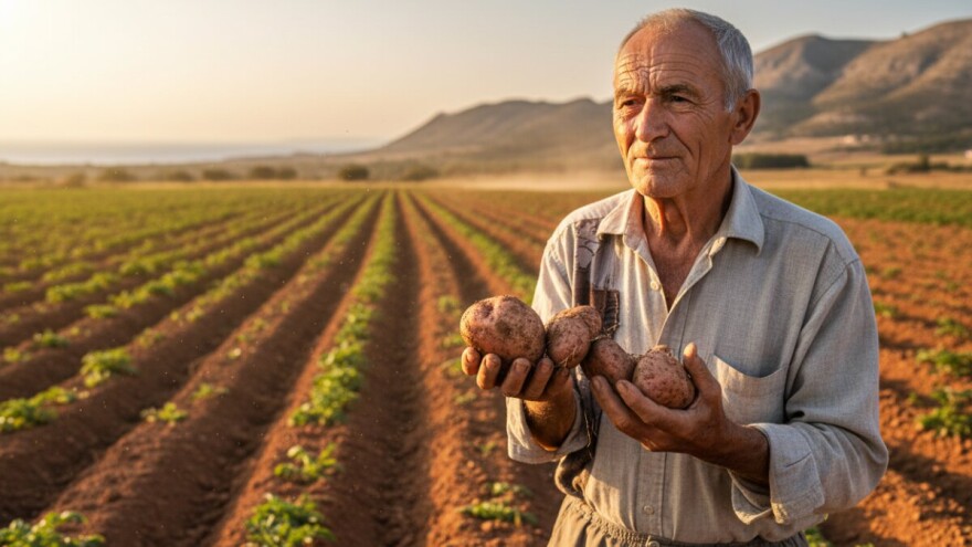 Sadnja krumpira u Dalmaciji