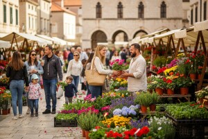 Sajam cvijeća u Koprivnici 2014.