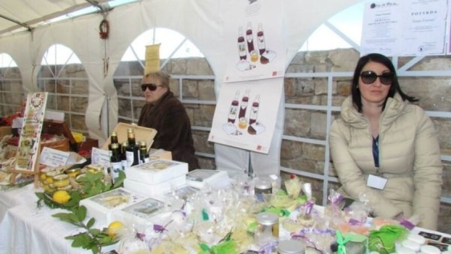 Sajam otočnih proizvoda za vrijeme Škrapinga