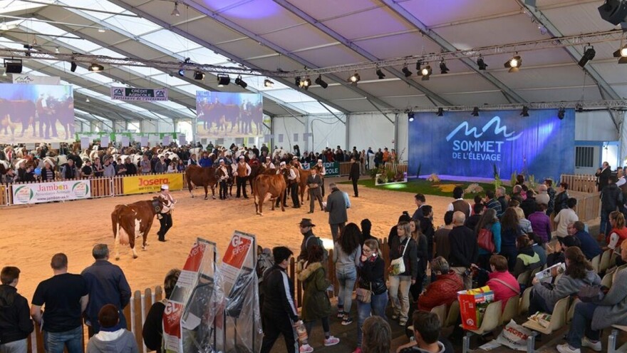 Posjetite europsku izložbu stoke broj jedan u gradu Clermont Ferrand