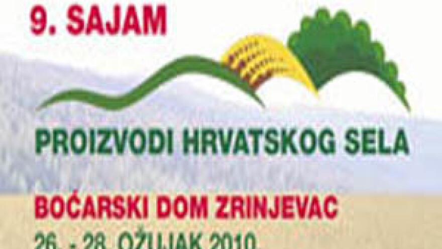 9. sajam Proizvodi hrvatskog sela