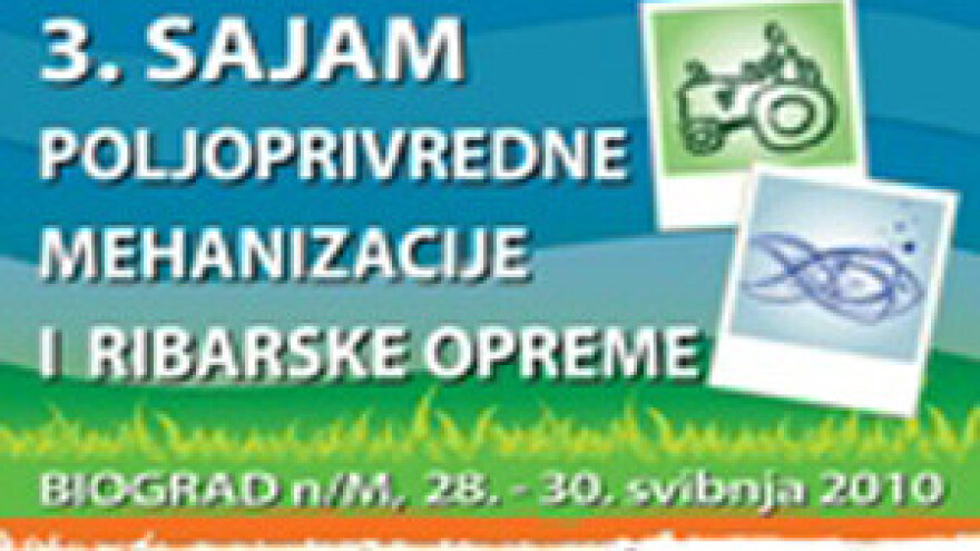 3. Sajam poljoprivredne mehanizacije i ribarske opreme