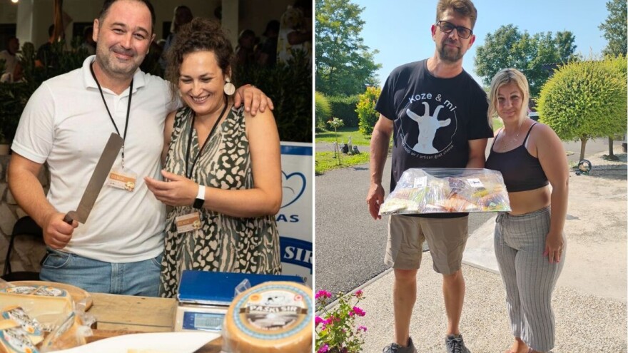 OPG Vidas i OPG Koze & mi šampioni 26. Izložbe ovčjih i kozjih sireva