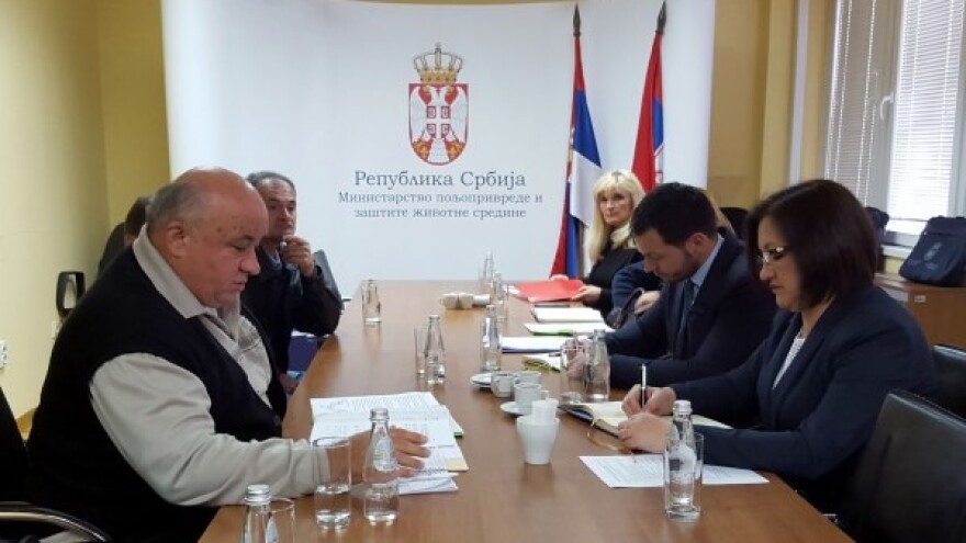Ministarka na sastanku sa pančevačkim ratarima