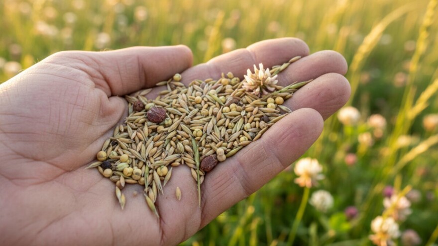 Sastavljanje smjesa trava i djetelina