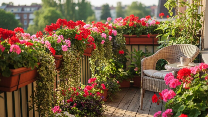 Savjeti za uređenje cvjetnog balkona