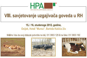 VIII. Savjetovanje uzgajivača goveda u RH
