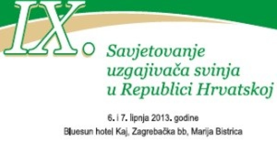 9. Savjetovanje uzgajivača svinja