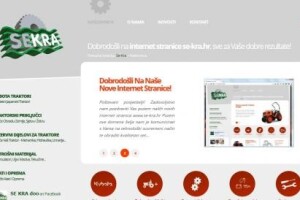 Predstavljena  nova web stranica tvrtke Se-kra