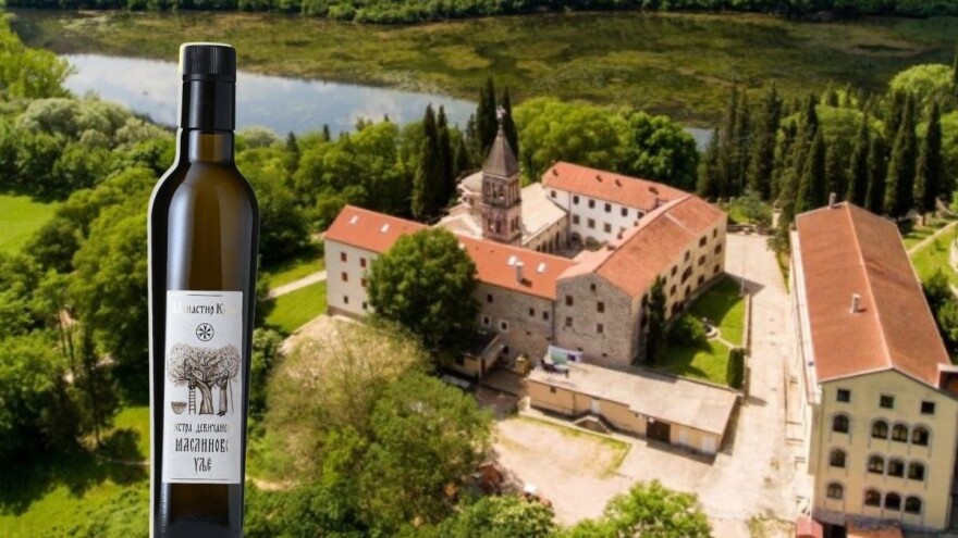 Maslinovo ulje Manastira Krka osvojilo zlatnu medalju za Hrvatsku
