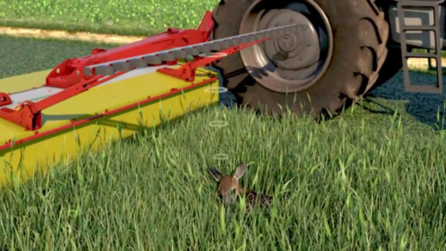 Divljač u usjevu detektira Sensosafe - sustav