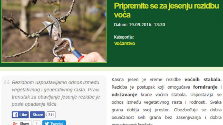 Zagazili smo u jesen!