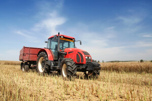 Traktor se prevrnuo u zavoju, vozač skinuo registarske pločice i pobjegao