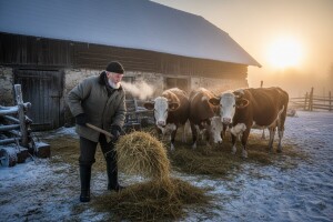 Sibirska hladnoća pogubna za stoku