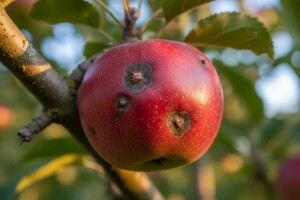 Simptomi i suzbijanje gorke truleži jabuke
