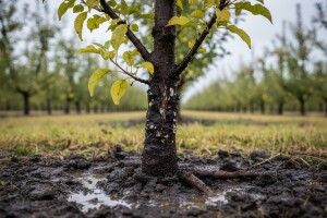 Simptomi i suzbijanje vlažne truleži korijena jabuke