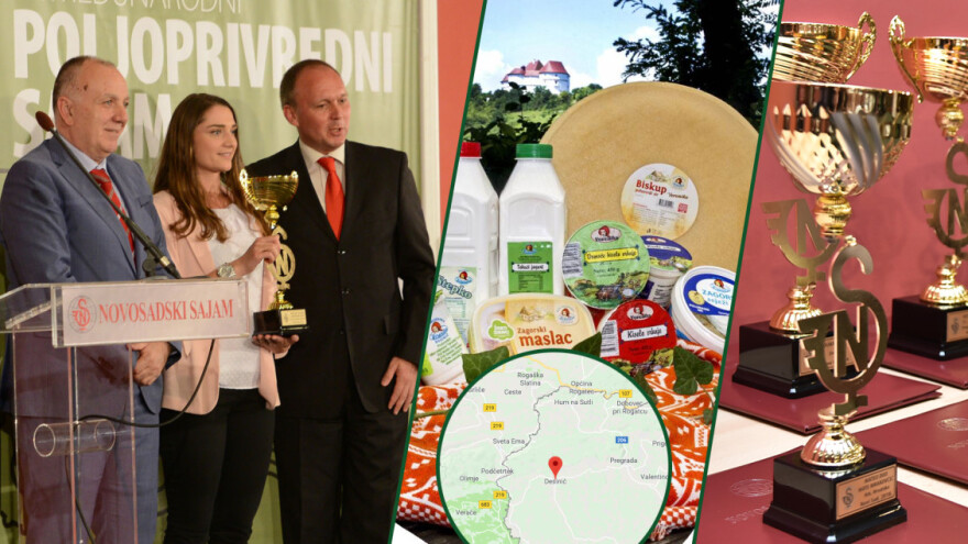 Asortiman Mljekare Veronika u Zagorje donio još jedno priznanje za kvalitetu