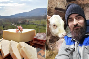 Jedina mlada obitelj u kninskom Markovcu proizvodi sir iz mišine kao Tračani i Iliri