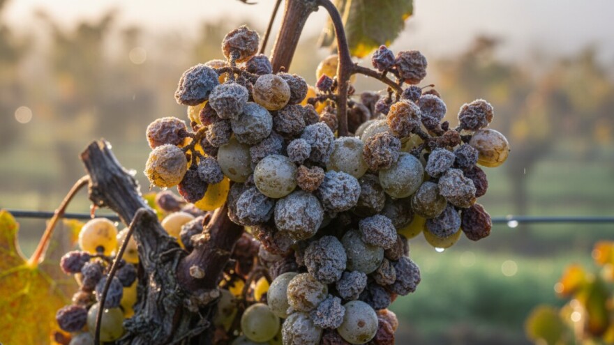 Siva i plemenita plijesan grožđa