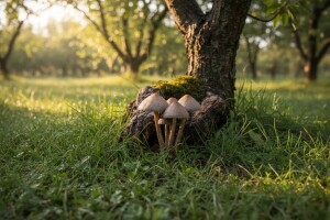 Sive šljivovače rastu uz voćkarice