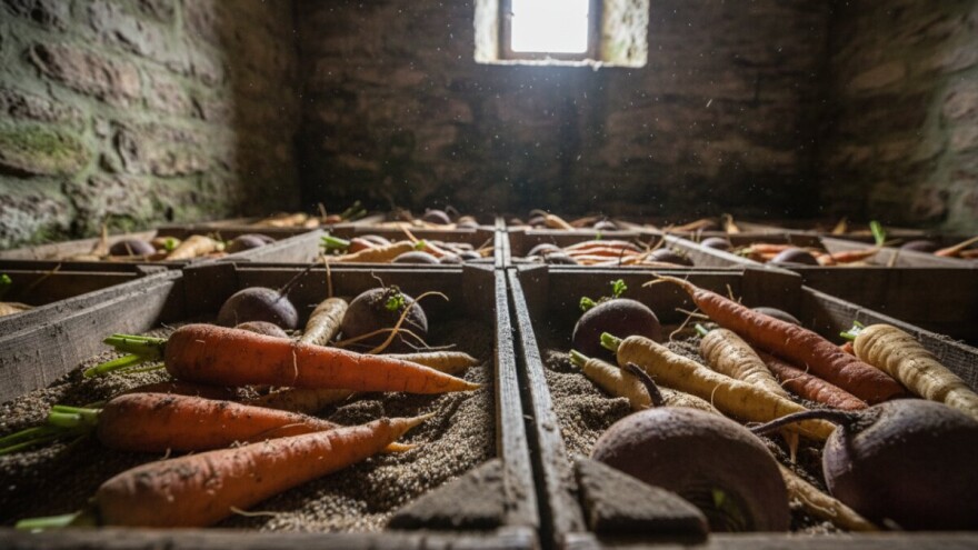 Skladištenje korjenastog povrća