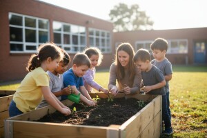 Školski vrt potiče pamćenje i stvara ekološki osviještene ljude