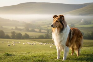 Škotski ovčar: umiljat čuvar ljudi i imovine