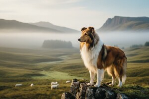 Škotski ovčar: umiljati čuvar ljudi i imovine