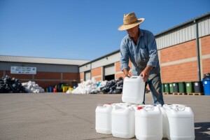 Skupljanje ambalažnog otpada u Sikirevcima
