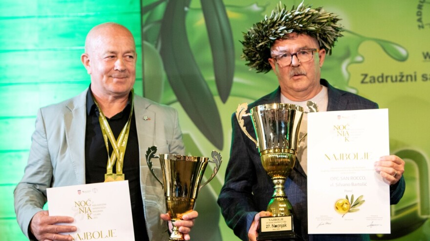 Proglašeno je najbolje otvoreno maslinovo ulje Noćnjaka