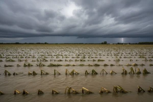 Slatina: Poplavljeni poljoprivredi nasadi