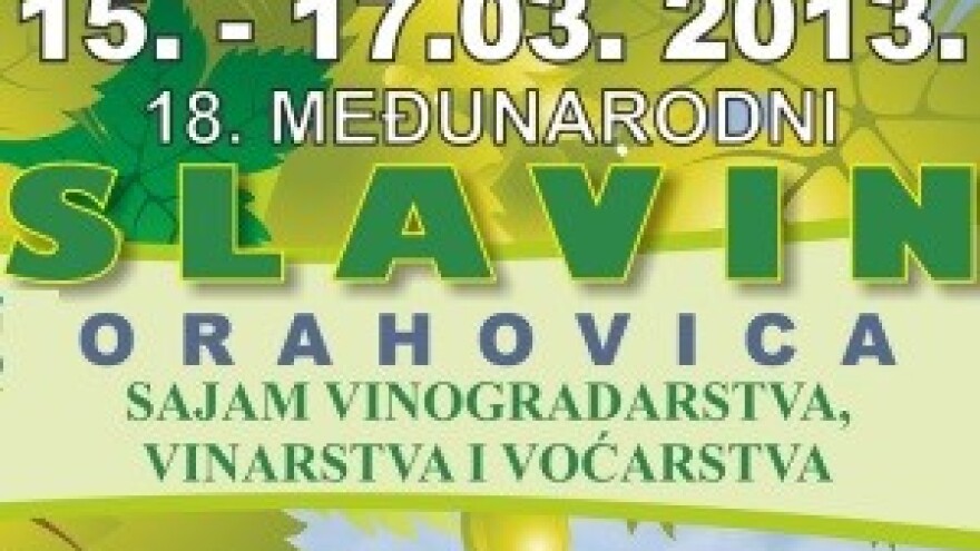 Sajam vinogradarstva, vinarstva i voćarstva SLAVIN 2013