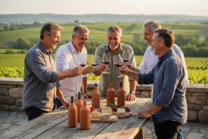 Slavonski vinari turisti u kalničkom vinogorju