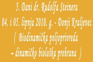 Dani Rudolfa Steinera u Donjem Kraljevcu