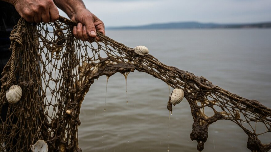 Sluz na ribarskim mrežama