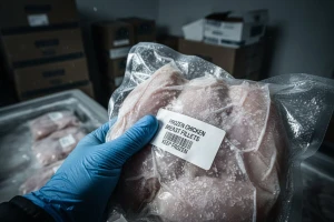 Smrznuti pileći file sa salmonelom