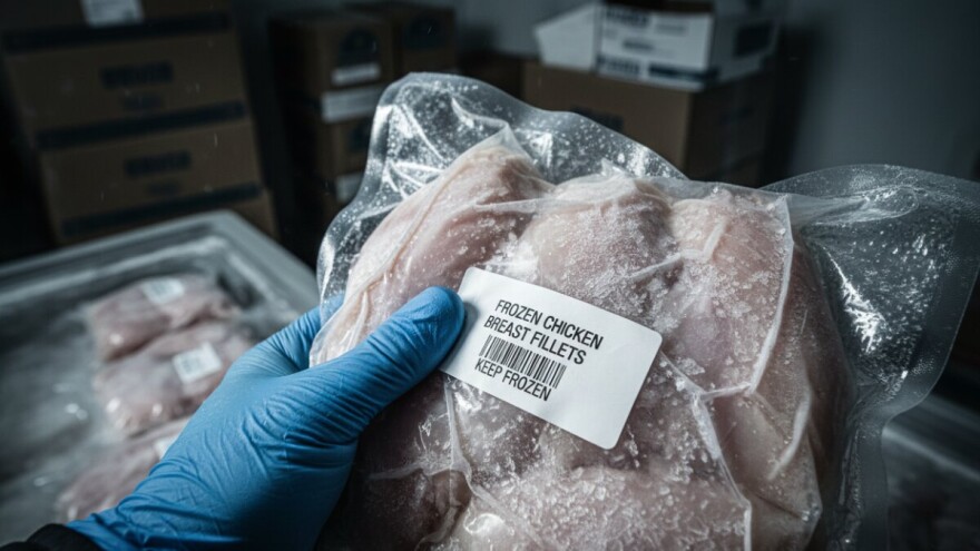 Smrznuti pileći file sa salmonelom