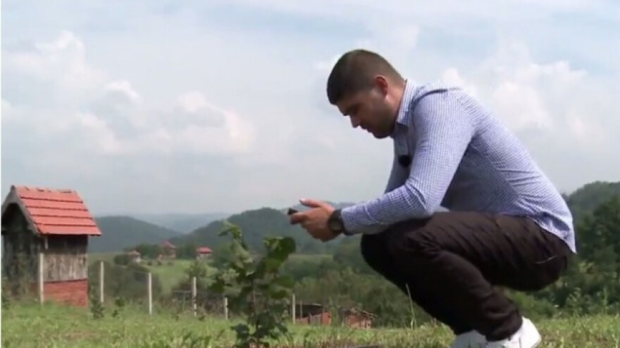 Navodnjavanje obavlja SMS-om 150km od parcele!