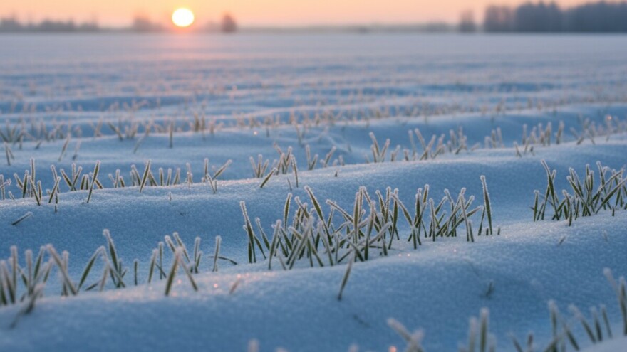 Snijeg će sačuvati slavonsku pšenicu na -15