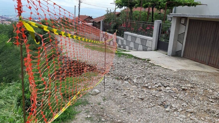 Proradilo klizište u vranjskom naselju Sobina - opasnost od novih