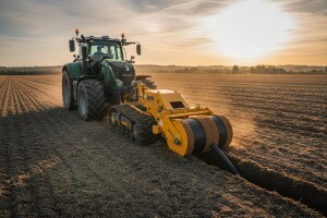 Soil Max za postavljanje drenažnih cijevi s GPS-om