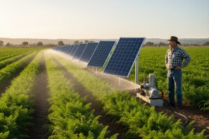 Solarna crpna stanica za uštede u navodnjavanju!