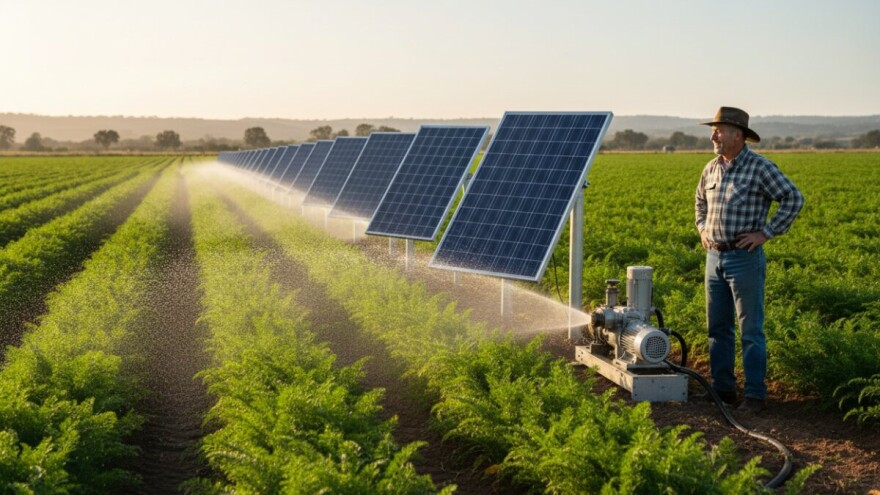 Solarna crpna stanica za uštede u navodnjavanju!