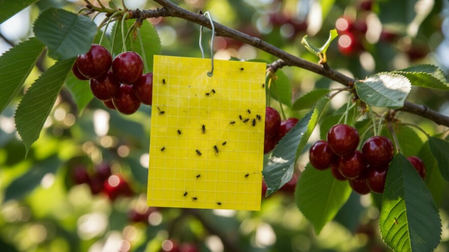 Spriječite crvljivost plodova trešnje