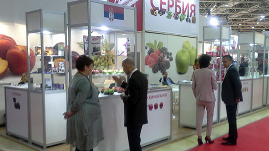 Srpski privrednici na sajmu hrane u Moskvi