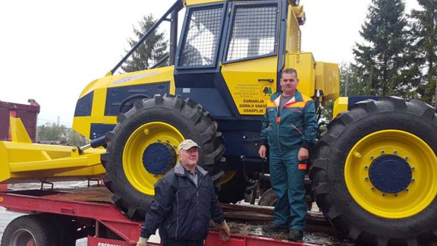 Šumarije u Bugojnu i Fojnici dobile novi traktor