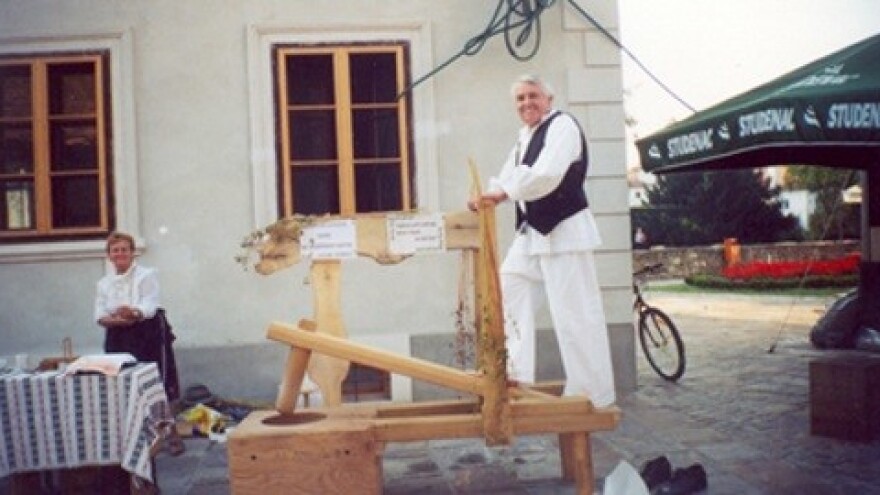 Prezentacija starinske stupe za hajdinu kašu