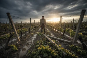 Šteta u vinogradu