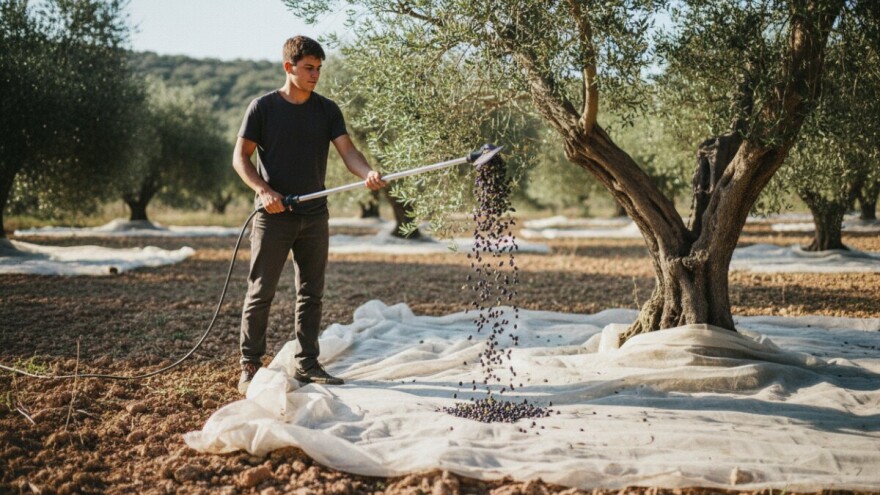 Strojevima u berbu maslina